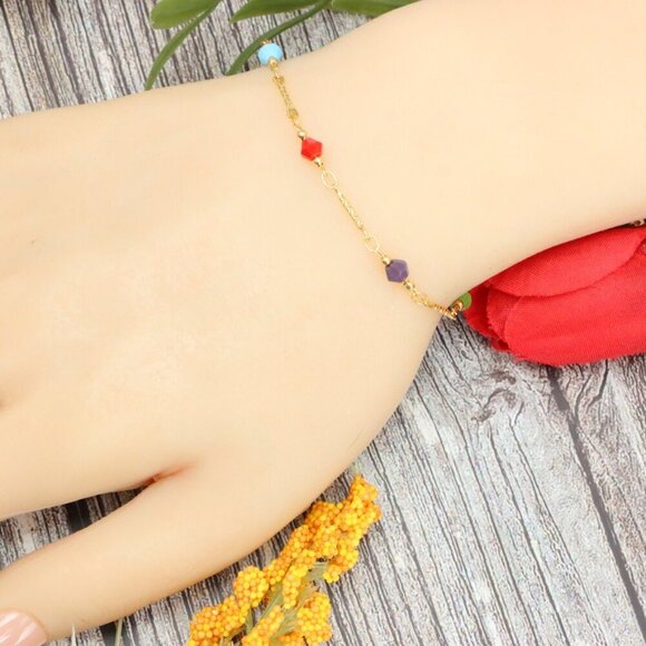 "Trendy Handmade Bracelet – A Stylish Gift for Women & Girls, MAR091551 - Picture 7 of 10